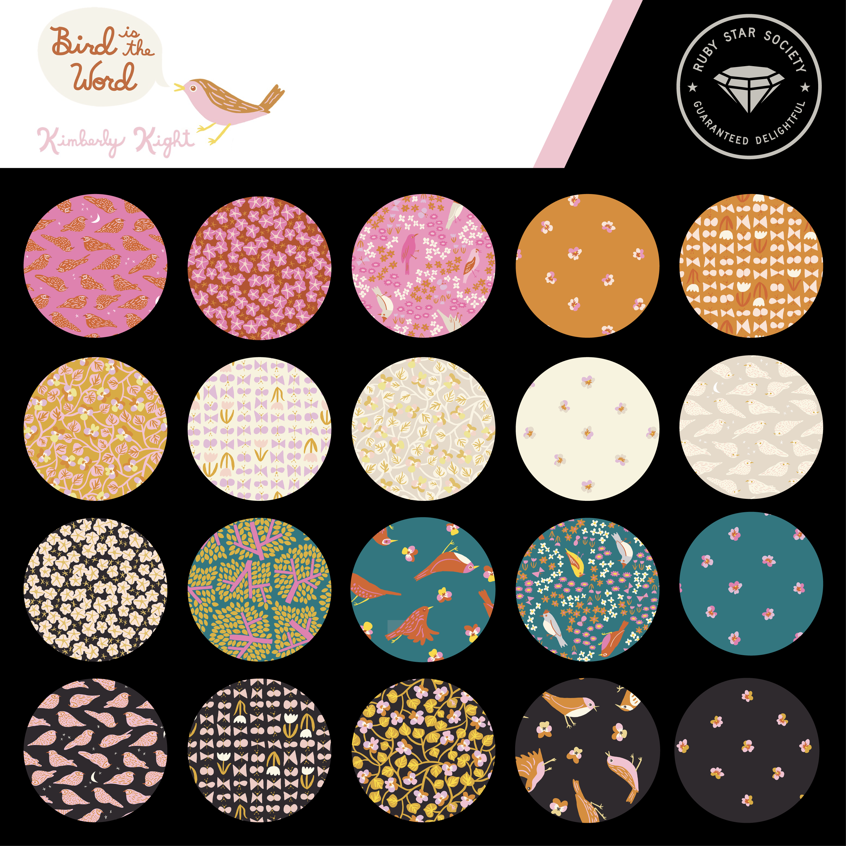 Bird is the Word Mini Charm Pack