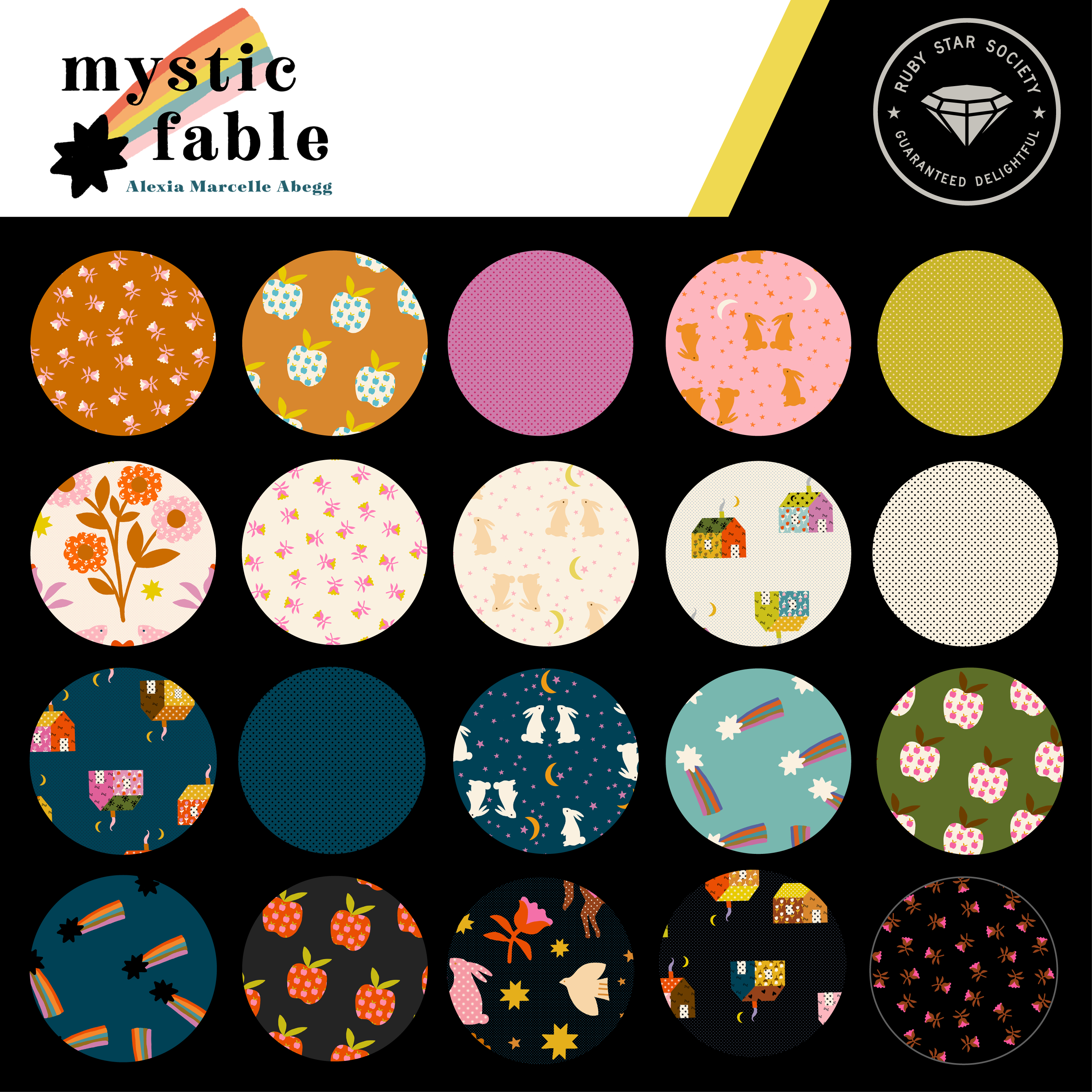 PRE-ORDER: Sawtooth Sky Mystic Fable Quilt Kit