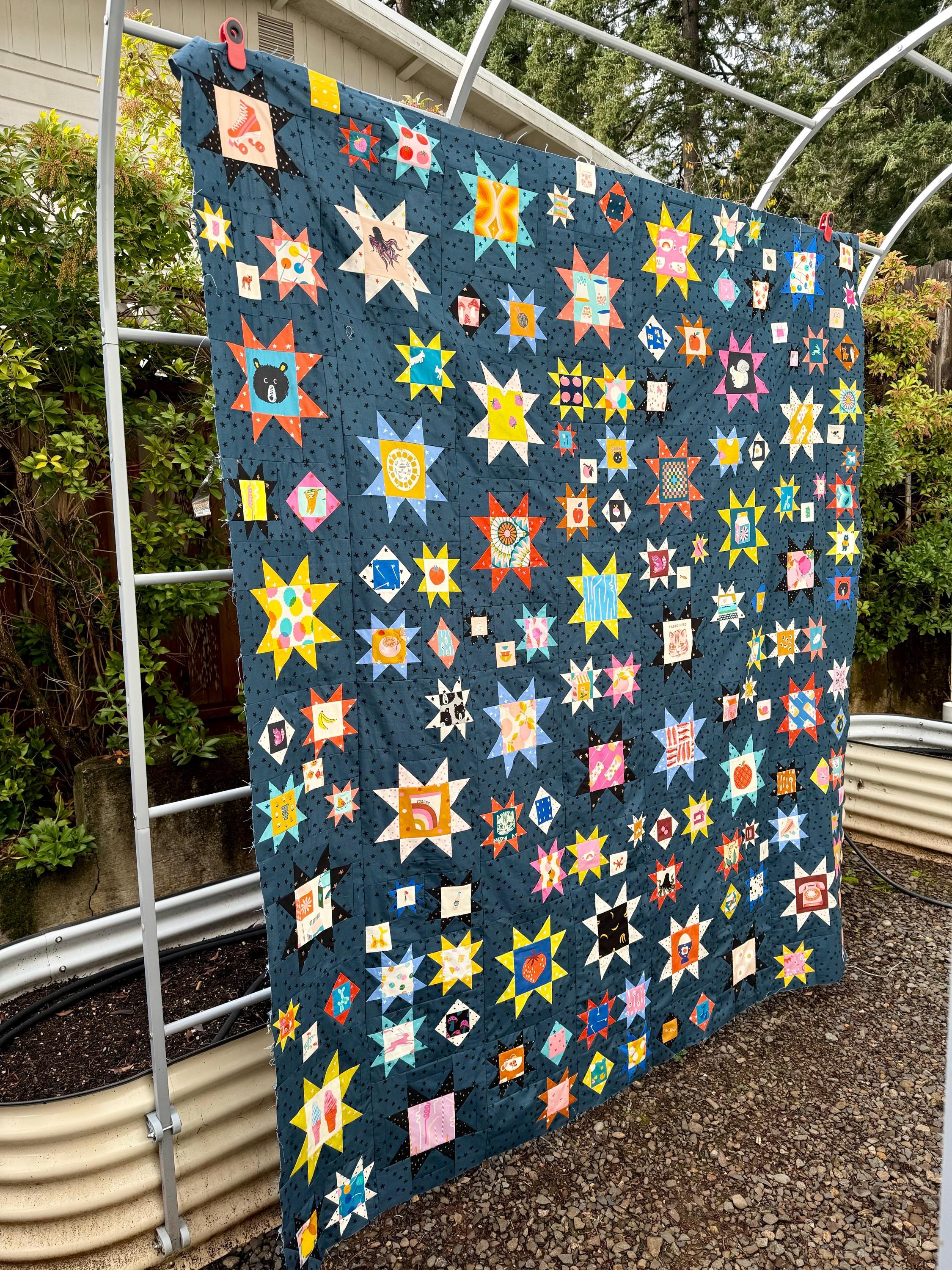 Sawtooth Sky Quilt Pattern (PDF)