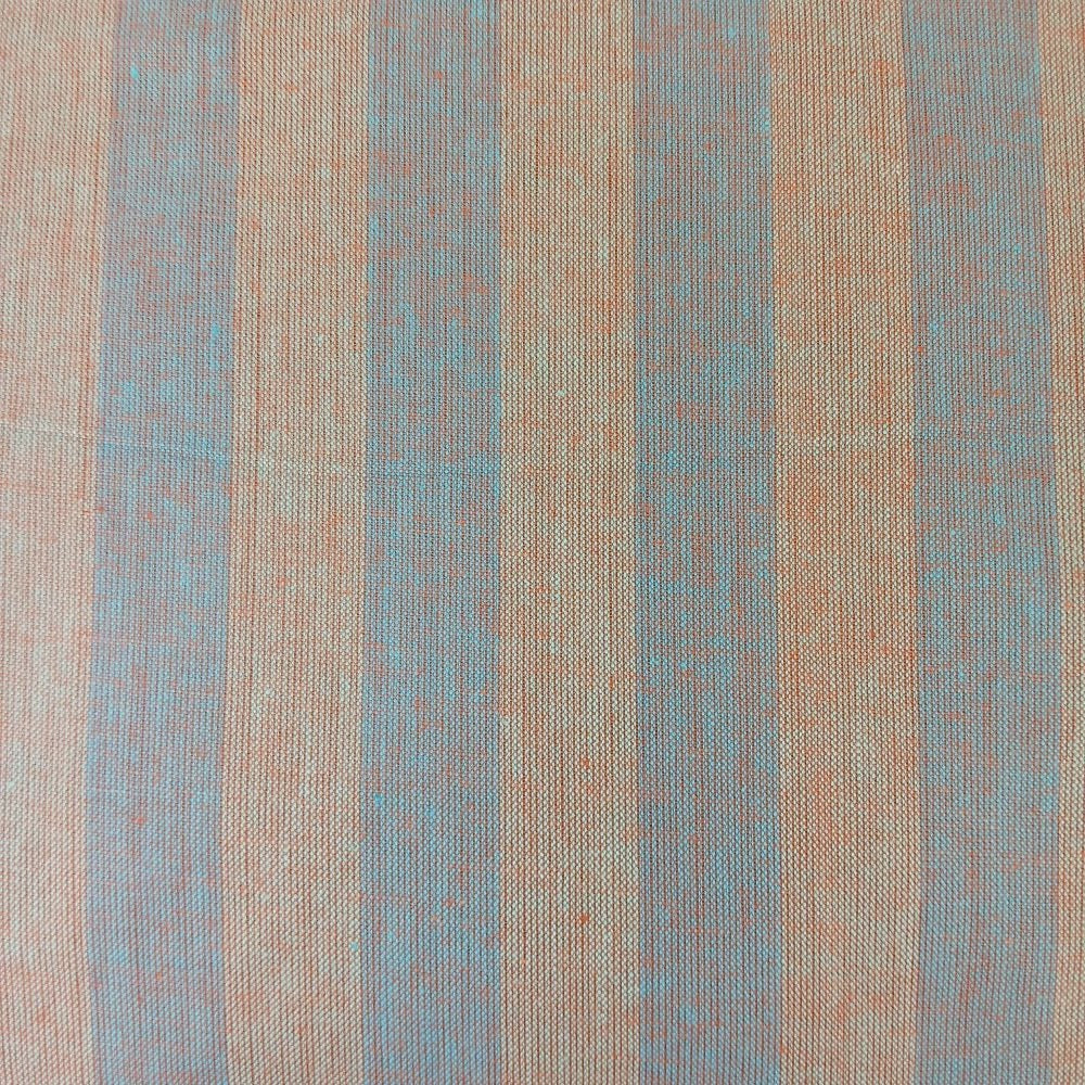Warp & Weft Ooh Lucky Lucky: Clothesline Stripe in Turquoise