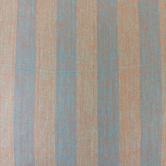 Warp & Weft Ooh Lucky Lucky: Clothesline Stripe in Turquoise