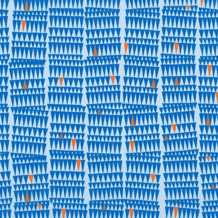 Collection CF: Triangles in Sharp Blue