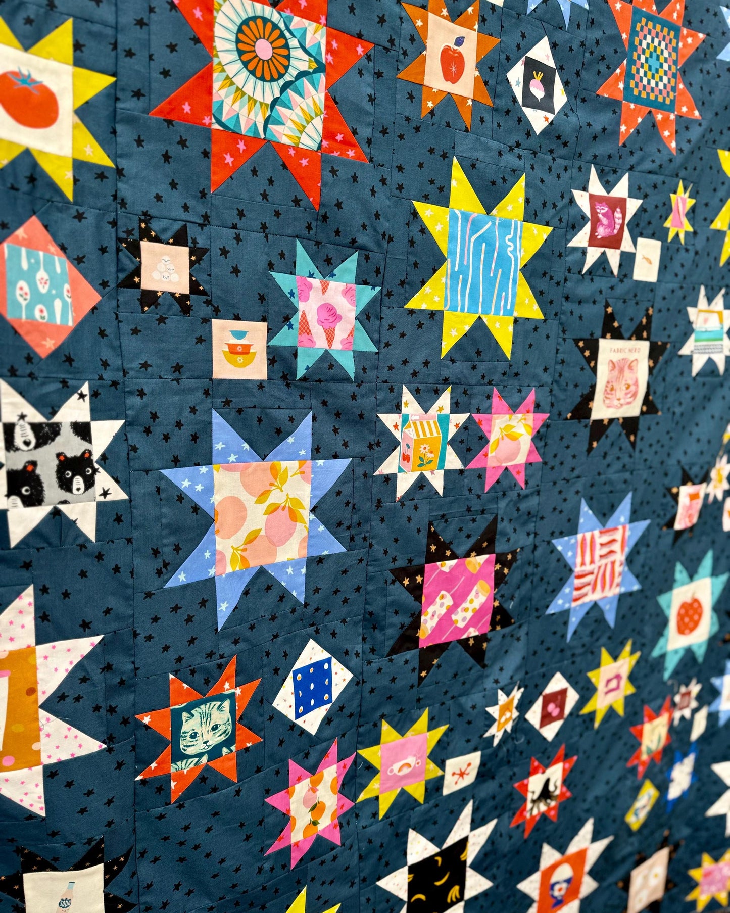 Sawtooth Sky Quilt Pattern (Printed)