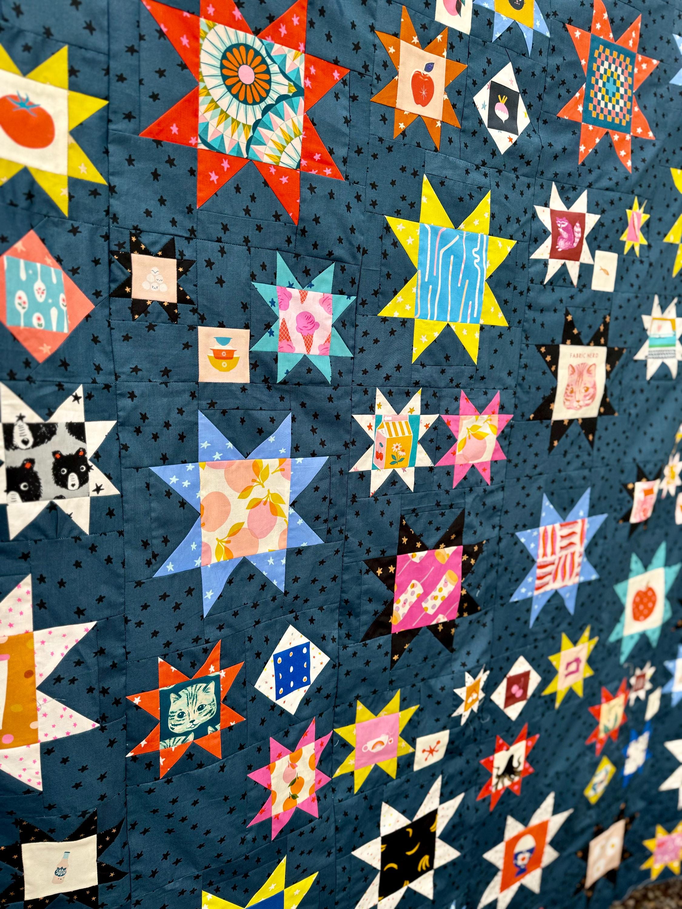 Sawtooth Sky Quilt Pattern (PDF)