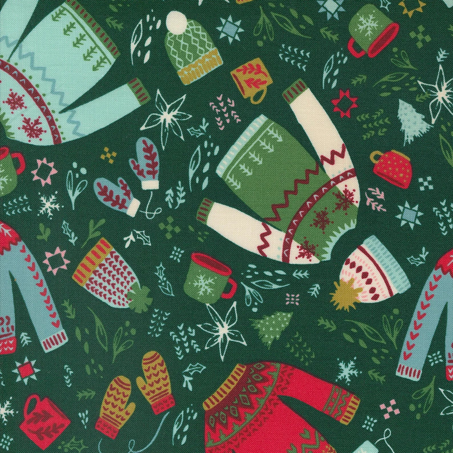 Cozy Wonderland: Sweaters in Green