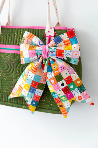 Pattern - Mini Patchwork Quilted Bows (Printed)