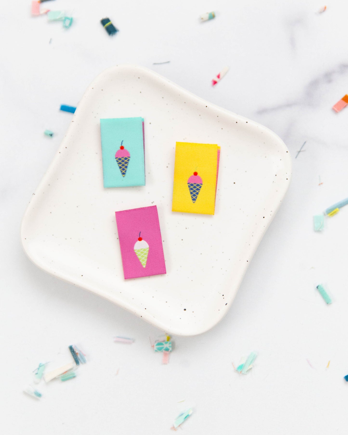 Sew in Labels - Ice Cream