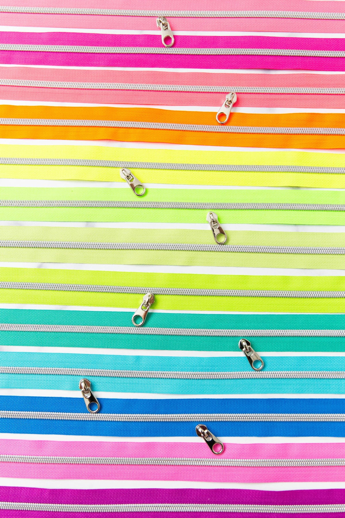 Neon Zipper Tape