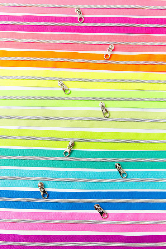 Neon Zipper Tape