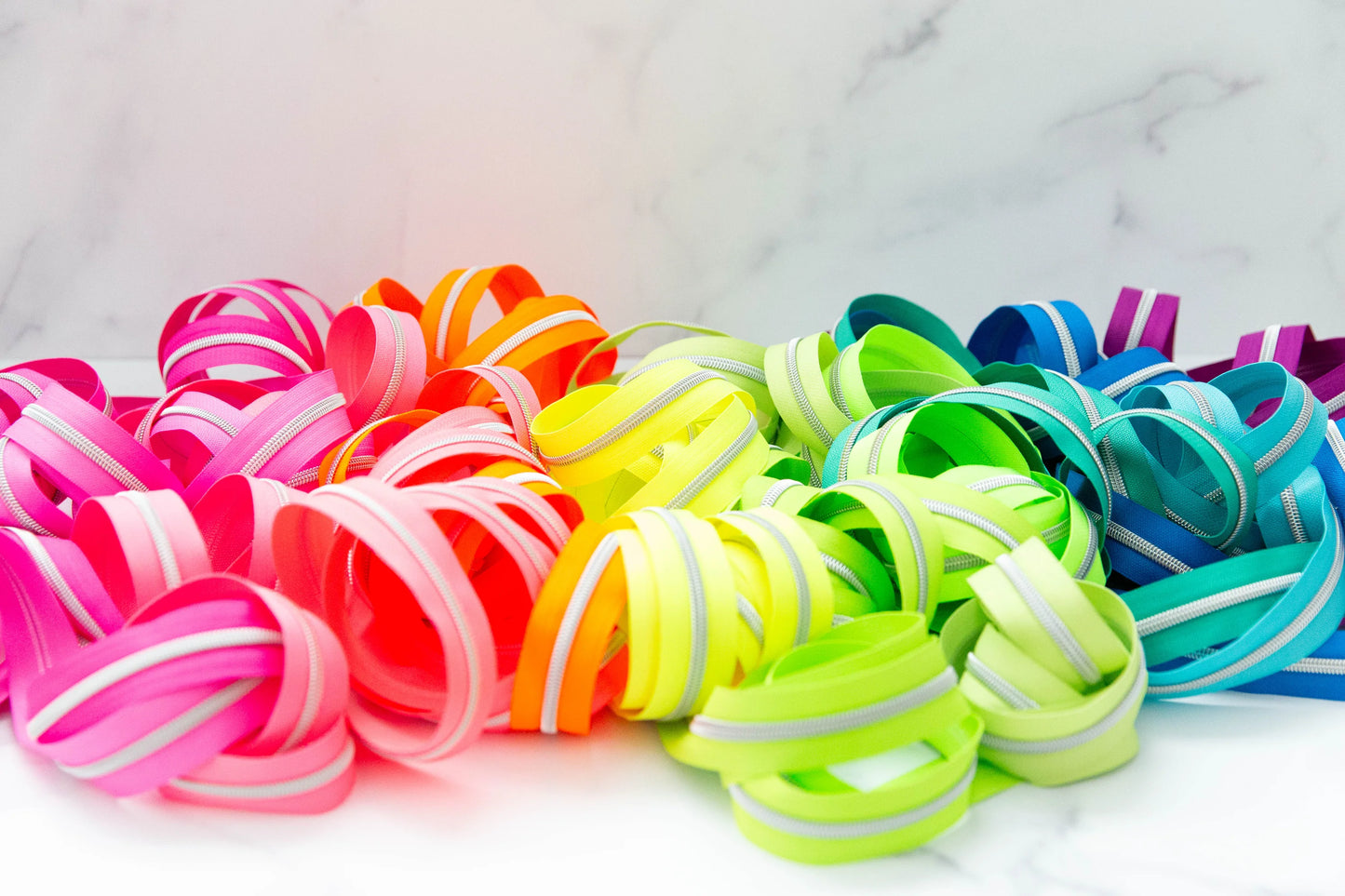 Neon Zipper Tape