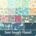 Snow Snuggles Flannel Fabric Strips