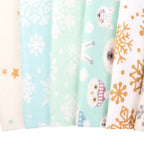 Snow Snuggles Flannel Fabric Strips