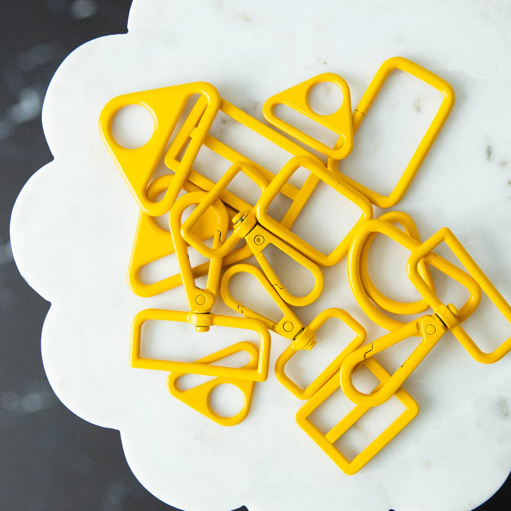 Dijon Yellow Bag Hardware