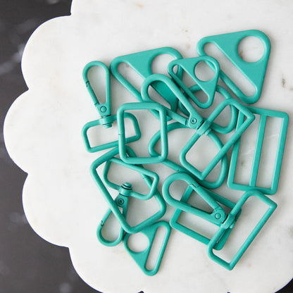 Turquoise Bag Hardware