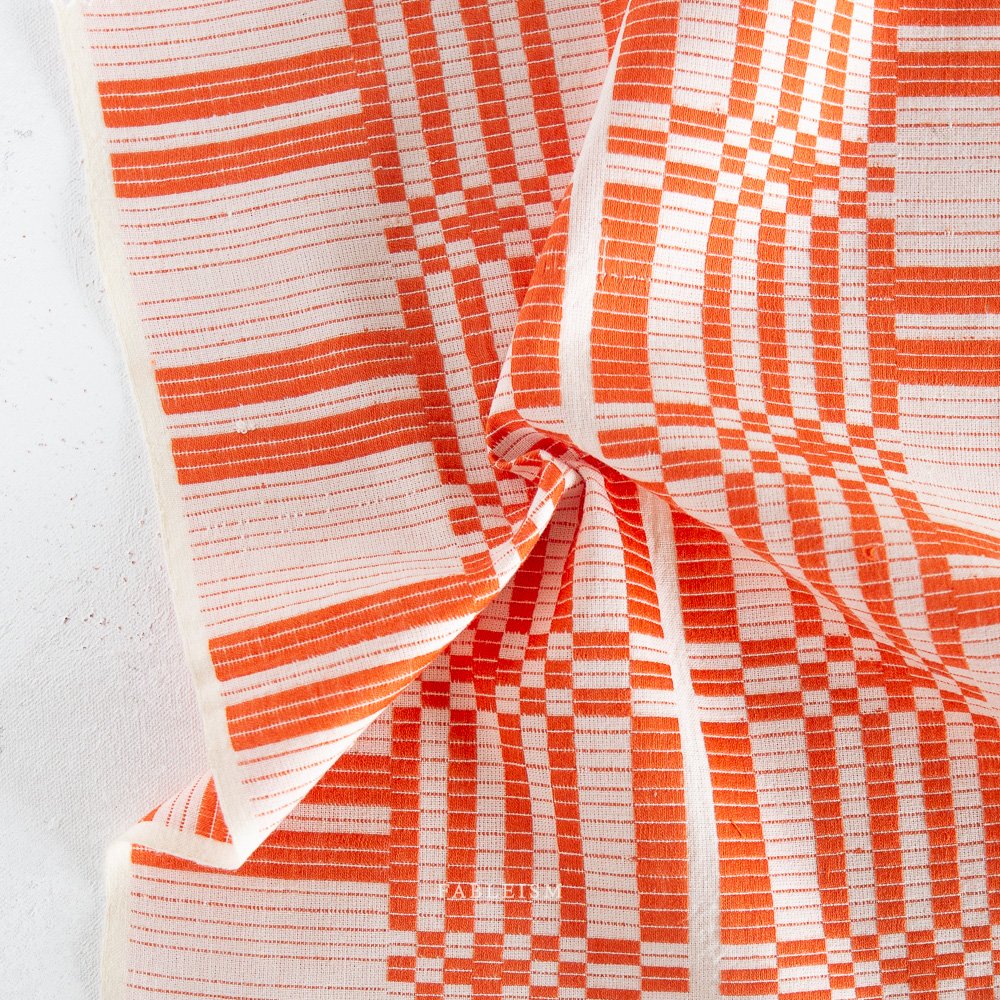 Swedish Holiday: Astrid Weave in Red/Orange